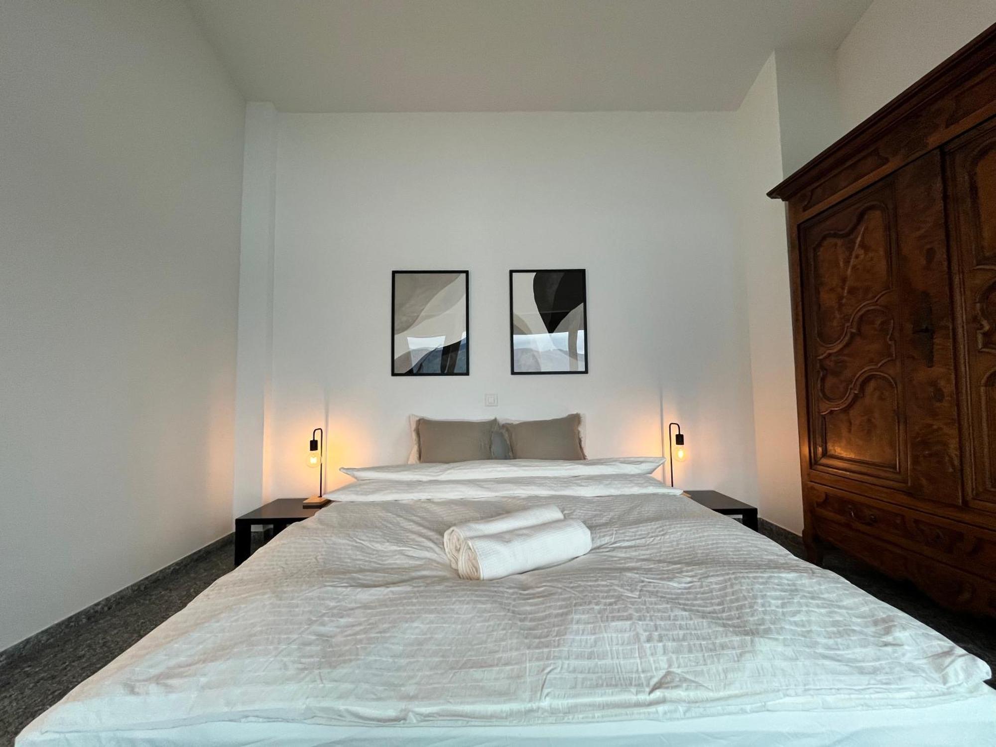 Wohnung Mit Grossartiger Seesicht Und Balkon Spiez Exterior photo